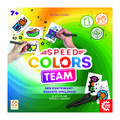 Game Factory 646305 Speed Colors Team, kooperatives Partyspiel zum Ausmalen, Familienspiel, Merkspiel ab 7 Jahren, Kinderspiel, für 2-6 Spieler, M