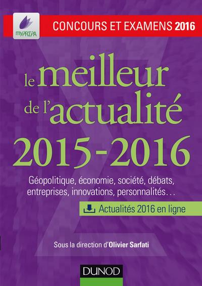 Le meilleur de l’actualité 2015-2016