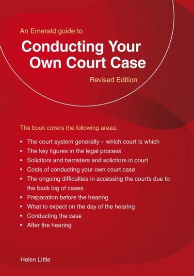 Conducting Your Own Court Case