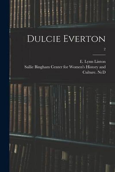 Dulcie Everton; 2