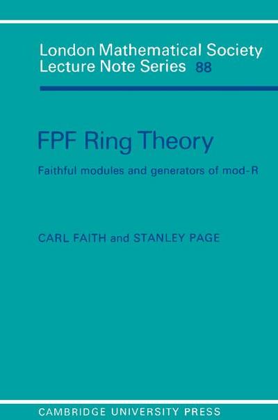 Fpf Ring Theory