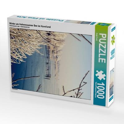 Winter am Hohennauener See im Havelland (Puzzle)