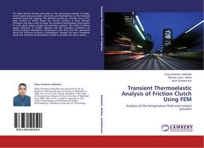 Transient Thermoelastic Analysis of Friction Clutch Using FEM