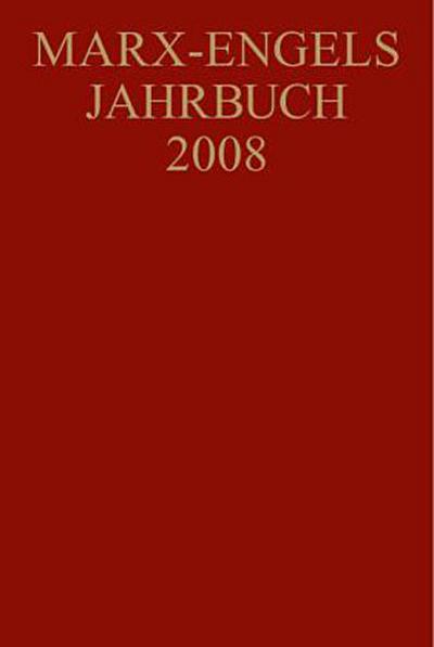 Marx-Engels-Jahrbuch 2008