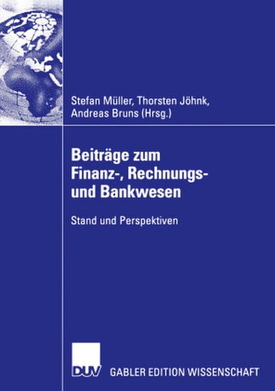 Beiträge zum Finanz-, Rechnungs- und Bankwesen