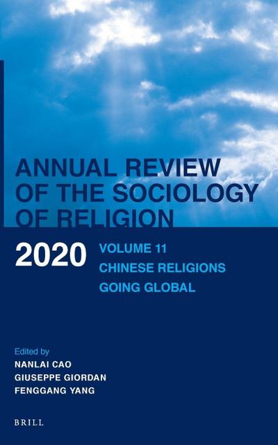 Annual Review of the Sociology of Religion. Volume 11 (2020)