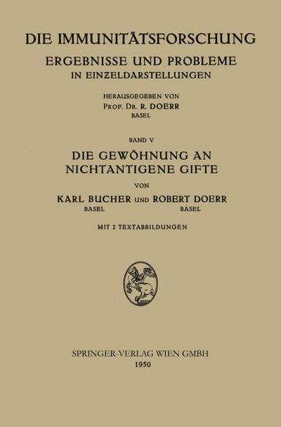 Die Gewöhnung an Nichtantigene Gifte