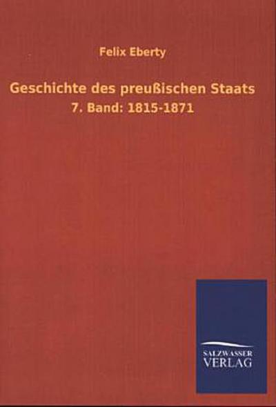 Geschichte des preußischen Staats