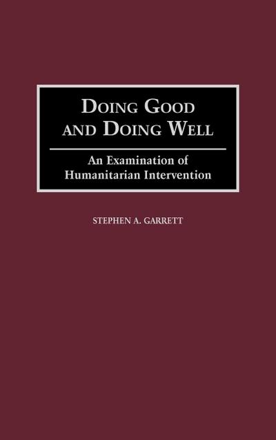 Doing Good and Doing Well