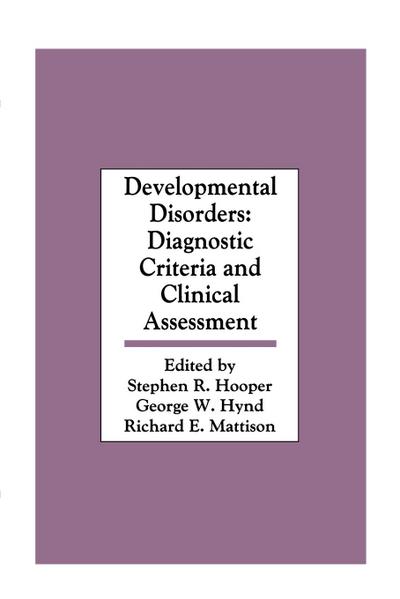 Developmental Disorders