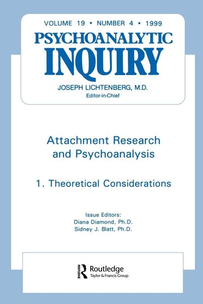 Attachment Research and Psychoanalysis