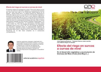 Efecto del riego en surcos a curvas de nivel