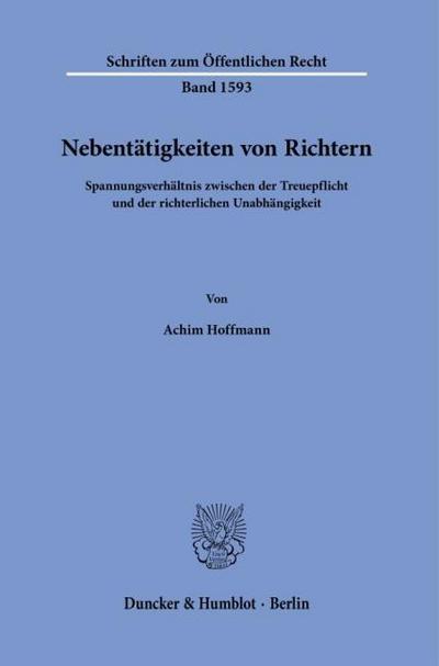 Nebentätigkeiten von Richtern