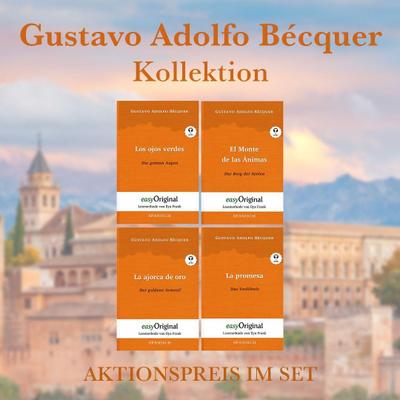 Gustavo Adolfo Bécquer Kollektion (mit kostenlosem Audio-Download-Link), 4 Teile