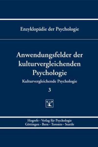 Anwendungsfelder der kulturvergleichenden Psychologie