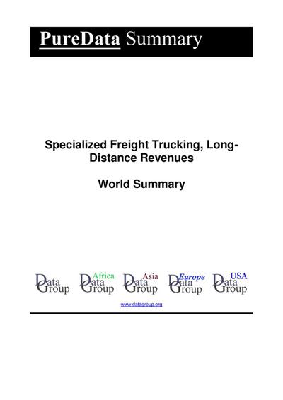 Specialized Freight Trucking, Long-Distance Revenues World Summary