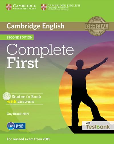 Testbank Complete First Second edition: Student’s Book with answers with CD-ROM with Testbank