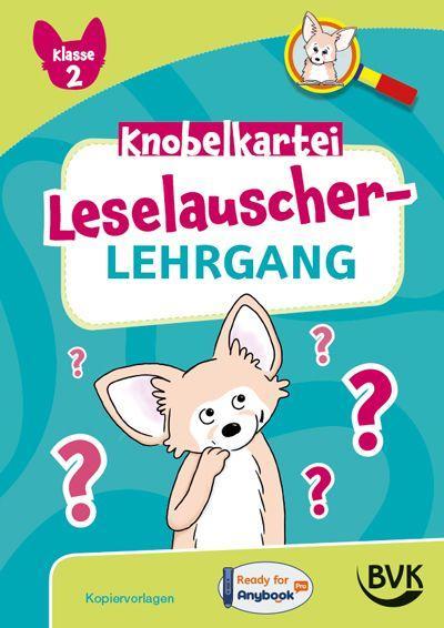 Leselauscher-Lehrgang: Knobelkartei Klasse 2