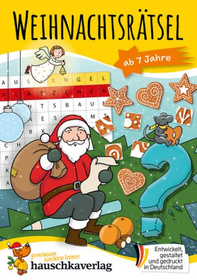 Weihnachtsrätsel - Rätselblock ab 7 Jahre
