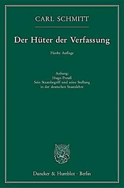 Der Hüter der Verfassung