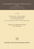 Aufstickung von Schlacken des Systems CaO-SiO2-Al2O3