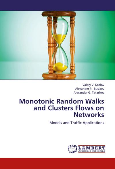 Monotonic Random Walks and Clusters Flows on Networks