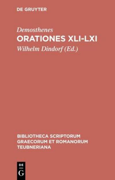 Orationes XLI-LXI
