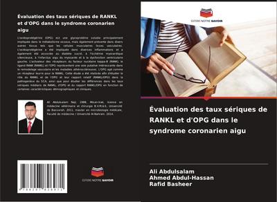 Évaluation des taux sériques de RANKL et d’OPG dans le syndrome coronarien aigu