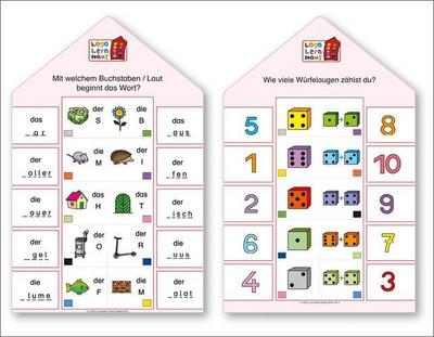 Logo Lernhaus - Kartenset Schulstart