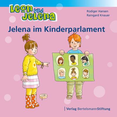 Jelena im Kinderparlament