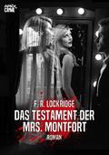 DAS TESTAMENT DER MRS. MONTFORT von F. R. Lockridge | Ebook