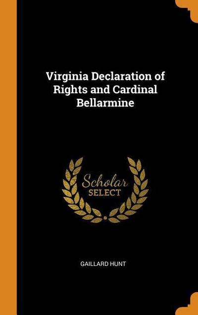 Virginia Declaration of Rights and Cardinal Bellarmine