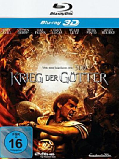 Krieg der Götter (BR)  3D&2D Min: 111/DTS-HD5.1/HD-1080p   (Real 3D)
