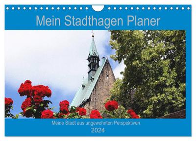 Mein Stadthagen Planer (Wandkalender 2024 DIN A4 quer), CALVENDO Monatskalender
