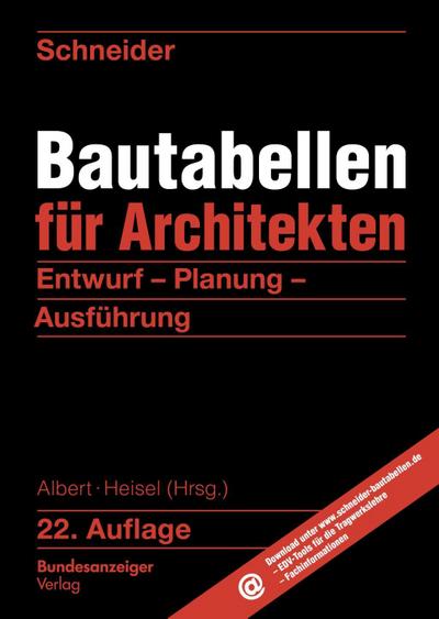 Schneider - Bautabellen für Architekten