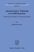 Administrative Tribunals in Großbritannien.