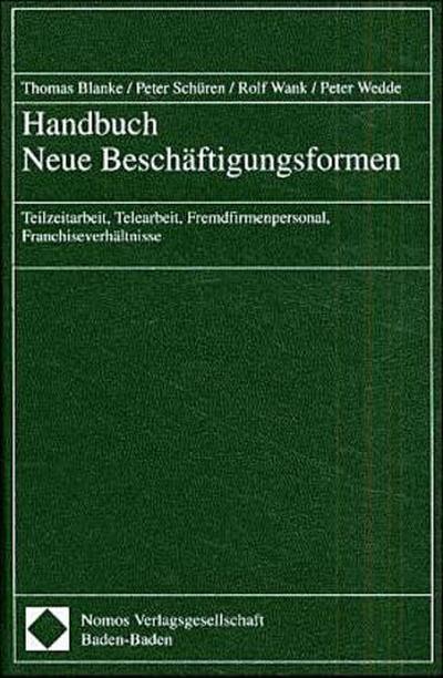 Handbuch Neue Beschäftigungsformen