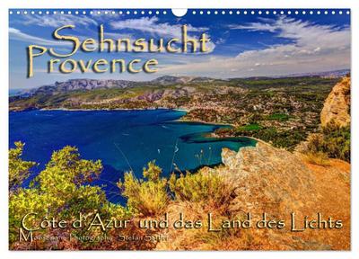 Sehnsucht Provence - Land des Lichts (Wandkalender 2024 DIN A3 quer), CALVENDO Monatskalender
