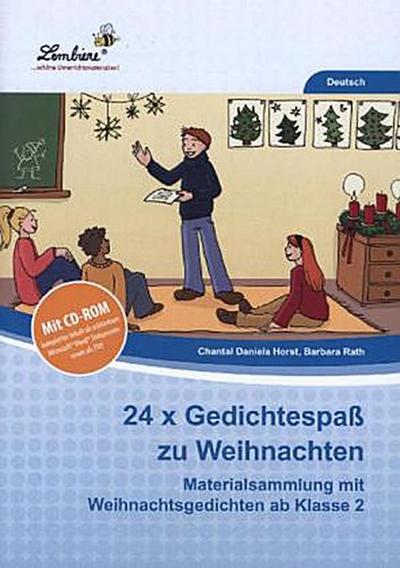24x Gedichtespaß zu Weihnachten (Set)
