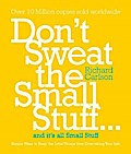 Don’t Sweat the Small Stuff