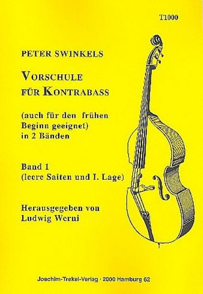 Vorschule für Kontrabaß Band 1(leere Saiten und 1. Lage)