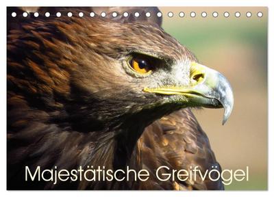 Majestätische Greifvögel (Tischkalender 2026 DIN A5 quer), CALVENDO Monatskalender