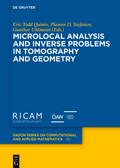 Microlocal Analysis and Inverse Problems in Tomogr