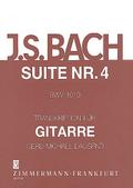 Suite Nr.4 BWV1010: für Gitarre