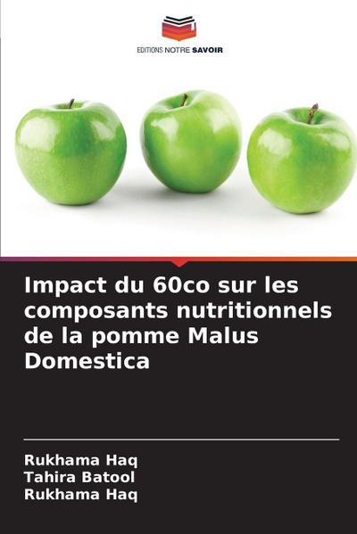 Impact du 60co sur les composants nutritionnels de la pomme Malus Domestica