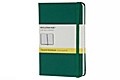 Moleskine Notizbuch, Pocket, A6, kariert, grün