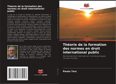 Théorie de la formation des normes en droit international public