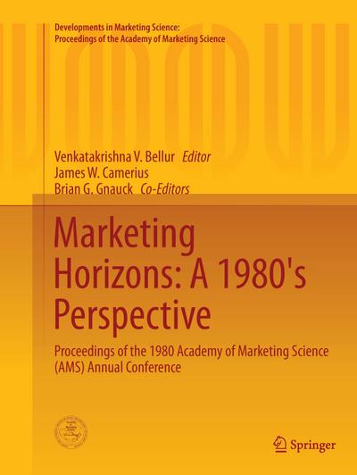 Marketing Horizons: A 1980’s Perspective