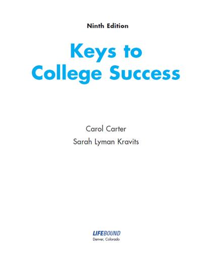 Keys to College Success