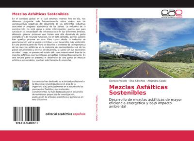 Mezclas Asfálticas Sostenibles